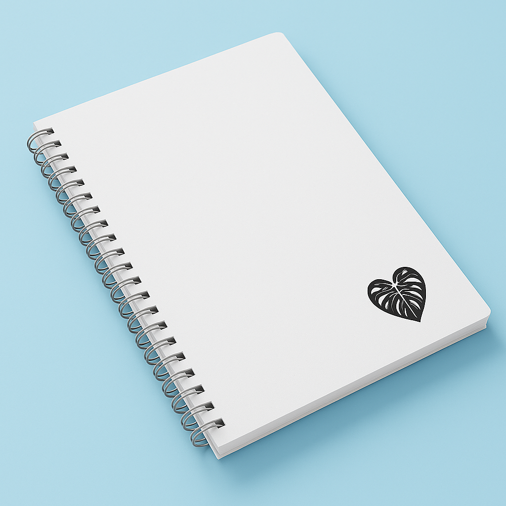 90-Day Guided Anxiety Relief Journal by Everyday Calm — minimalist design for daily reflection